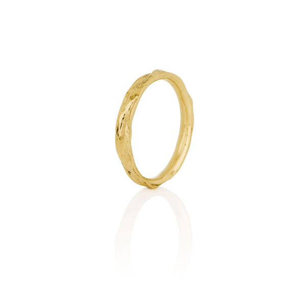 Bone Ring - 14k Gold - Men